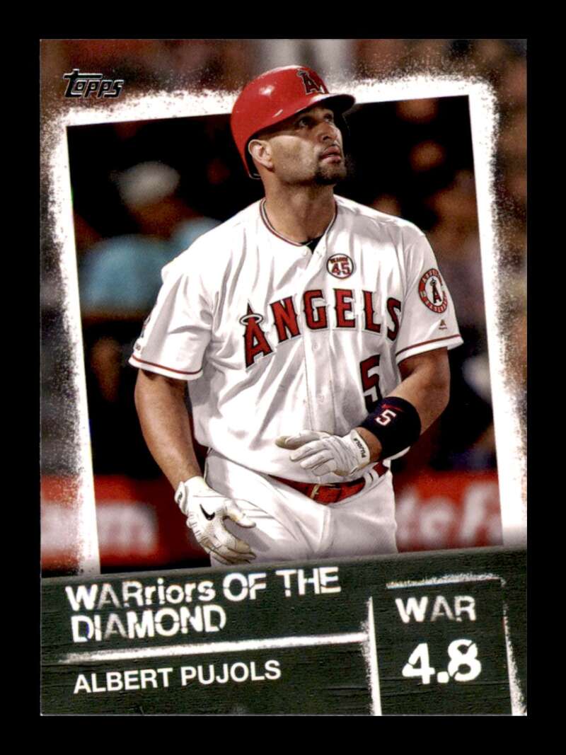 Load image into Gallery viewer, 2020 Topps WARriors of the Diamond Albert Pujols #WOD-16 Los Angeles Angels Image 1
