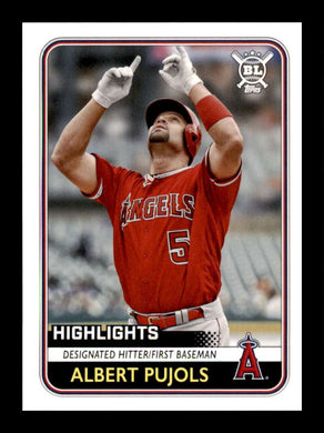 2020 Topps Big League Albert Pujols 