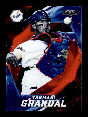 2017 Topps Fire Flame Yasmani Grandal 