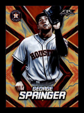 2017 Topps Fire Flame George Springer 