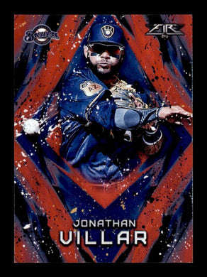 2017 Topps Fire Flame Jonathan Villar 