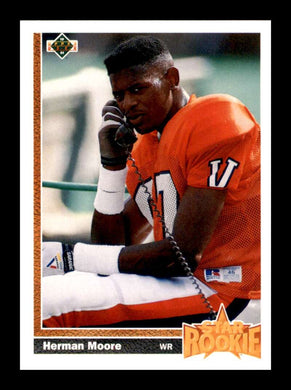 1991 Upper Deck Herman Moore 