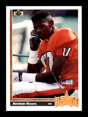 1991 Upper Deck Herman Moore 