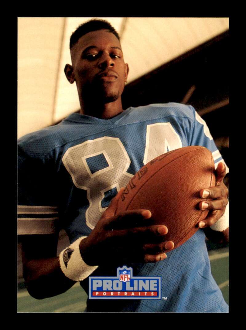 Load image into Gallery viewer, 1991 Pro Line Portraits Herman Moore #281 Rookie RC Detroit Lions Image 1
