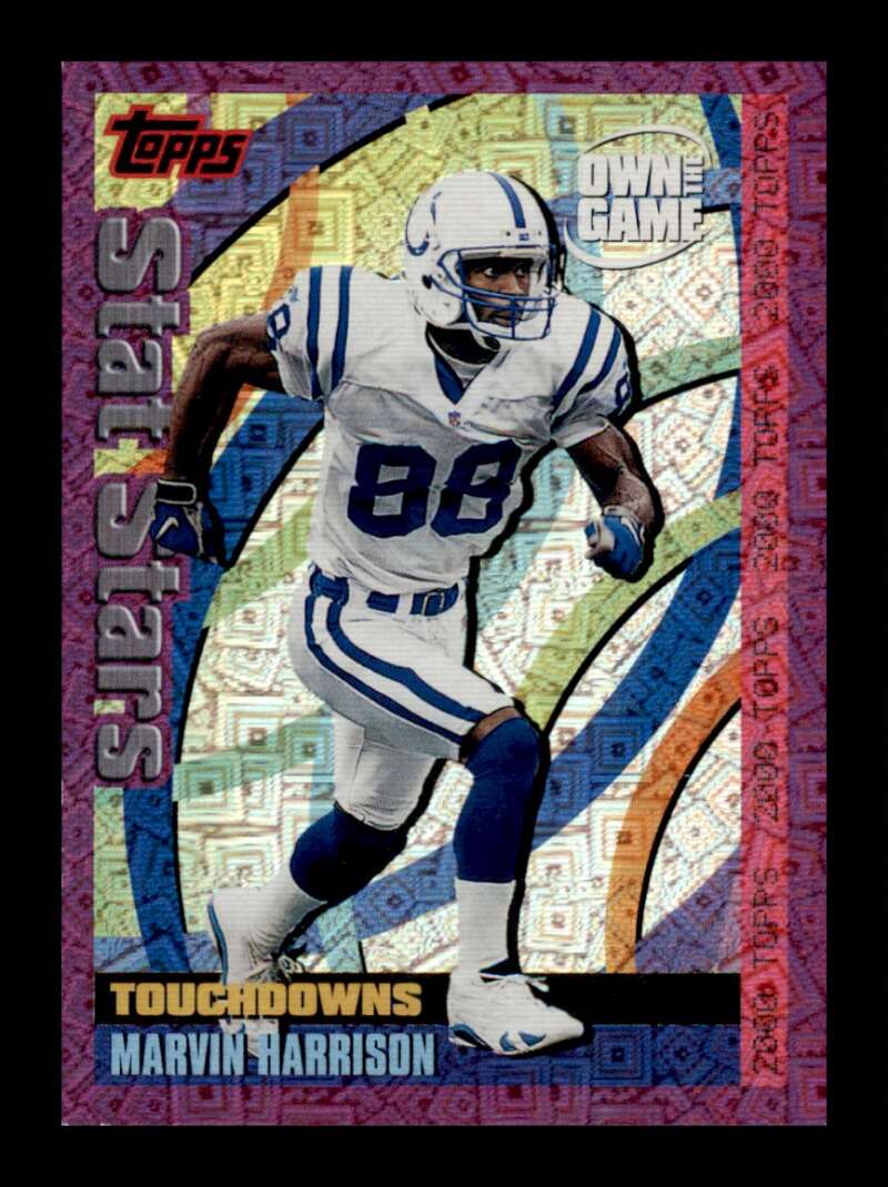 Load image into Gallery viewer, 2000 Topps Own the Game Marvin Harrison #OTG30 Indianapolis Colts Image 1
