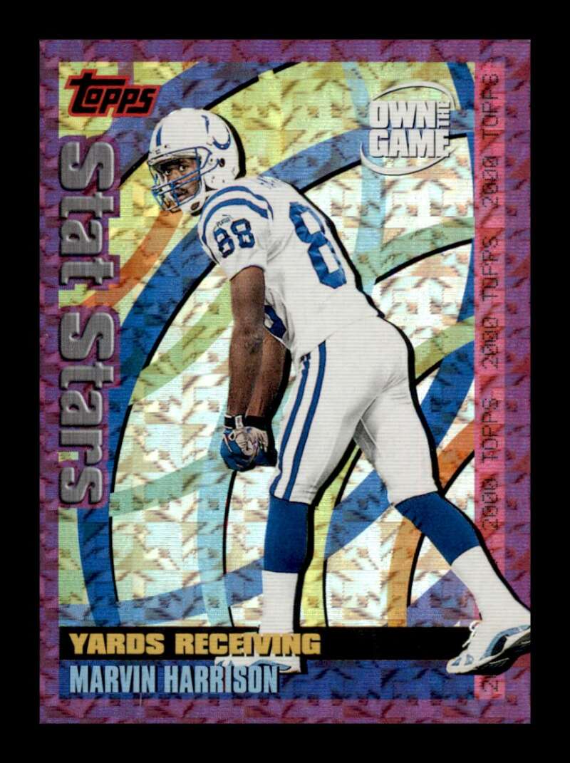 Load image into Gallery viewer, 2000 Topps Own the Game Marvin Harrison #OTG14 Indianapolis Colts Image 1
