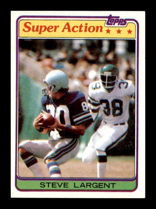 1981 Topps Steve Largent