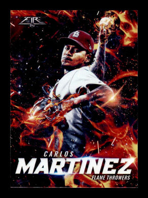 2017 Topps Fire Flame Throwers Carlos Martinez 