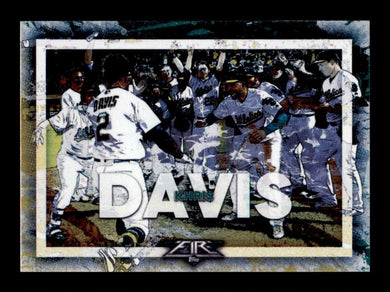 2017 Topps Fire Walk It Off Khris Davis 