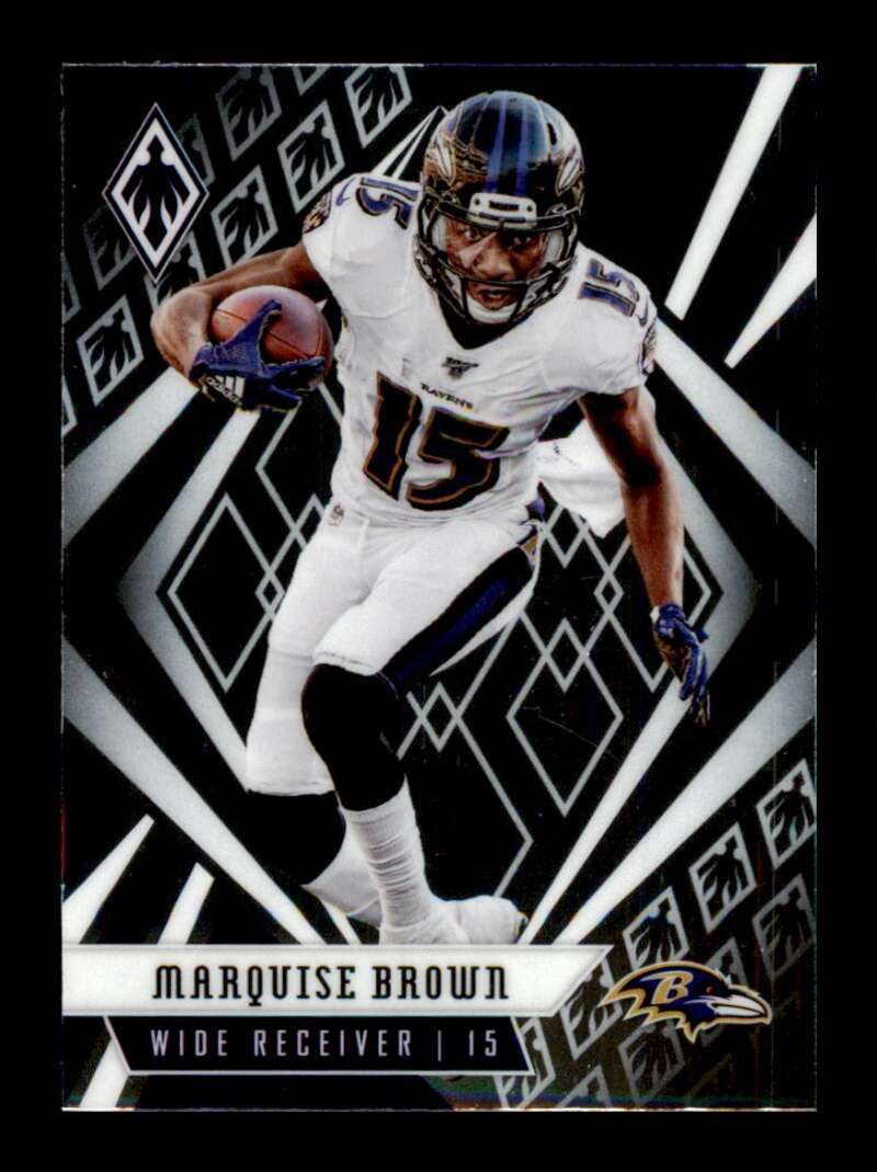 Load image into Gallery viewer, 2020 Panini Phoenix Marquise Brown #63 Baltimore Ravens Image 1
