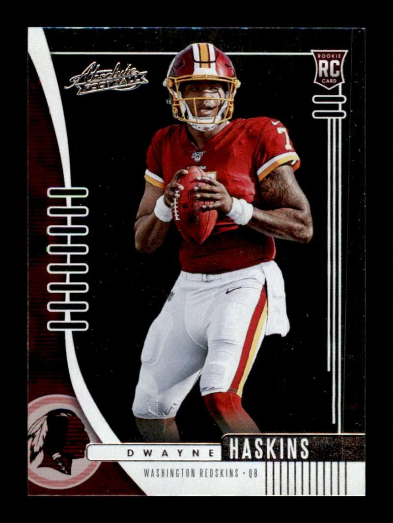 Load image into Gallery viewer, 2019 Panini Absolute Dwayne Haskins #116 Rookie RC Washington Redskins Image 1
