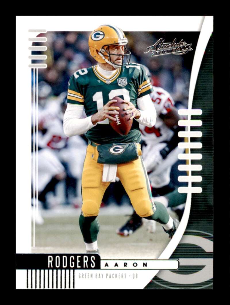 Load image into Gallery viewer, 2019 Panini Absolute Aaron Rodgers #70 Green Bay Packers Image 1
