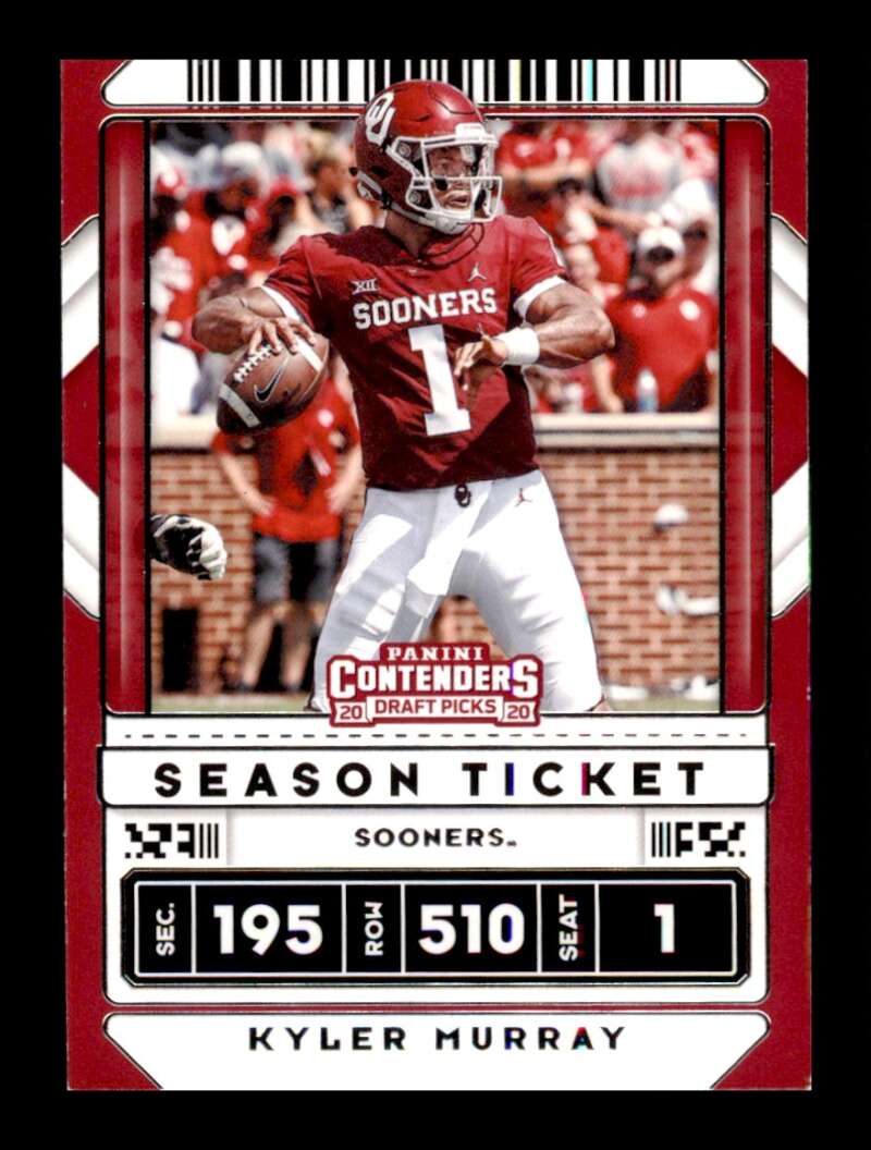 Load image into Gallery viewer, 2020 Panini Contenders Draft Kyler Murray #60 Arizona Cardinals Image 1
