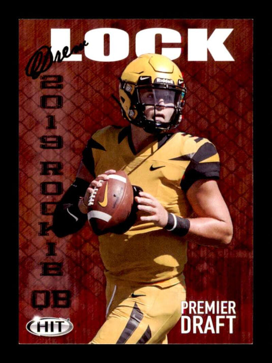 2019 SAGE HIT Drew Lock 