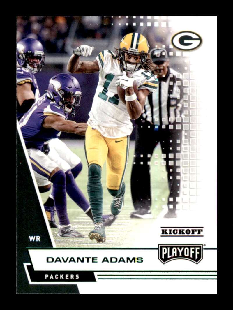 Load image into Gallery viewer, 2020 Panini Playoff Kickoff Green Davante Adams #158 Green Bay Packers Image 1
