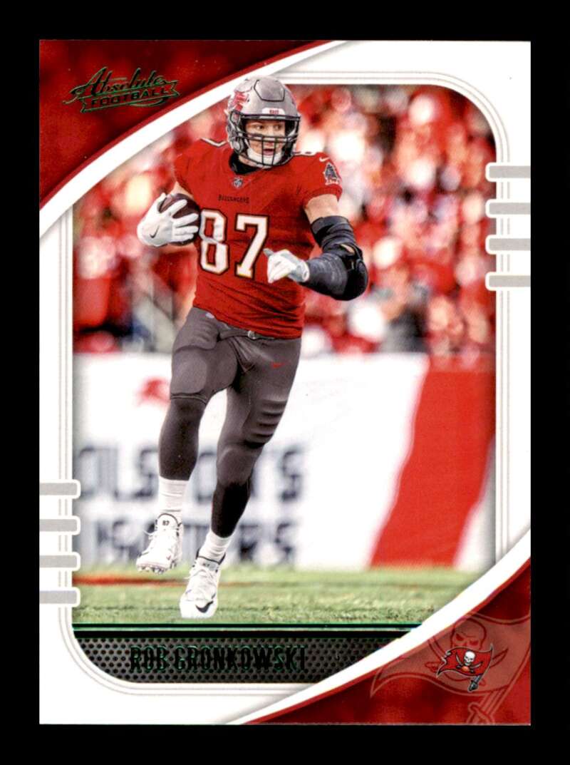 Load image into Gallery viewer, 2020 Panini Absolute Green Rob Gronkowski #43 Tampa Bay Buccaneers Image 1
