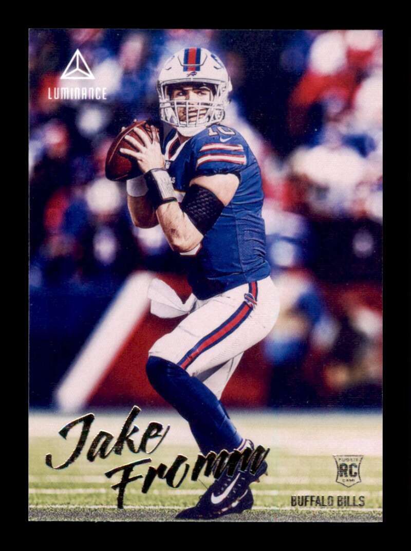 Load image into Gallery viewer, 2020 Panini Chronicles Luminance Jake Fromm #209 Rookie RC Buffalo Bills Image 1
