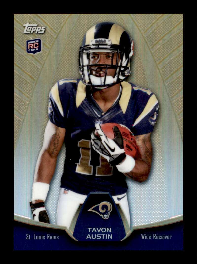 Load image into Gallery viewer, 2013 Topps Holiday Mega Gold Chrome Tavon Austin #MBC-TA Rookie RC Rams Image 1
