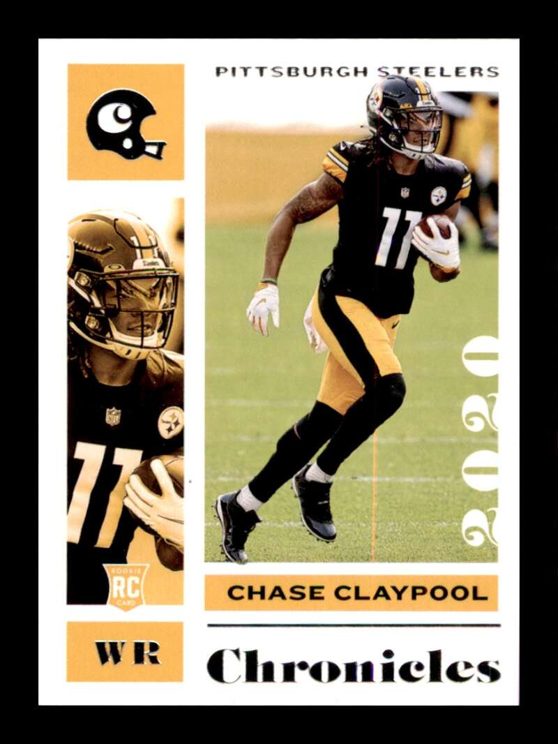 Load image into Gallery viewer, 2020 Panini Chronicles Chase Claypool #79 Rookie RC Pittsburgh Steelers Image 1
