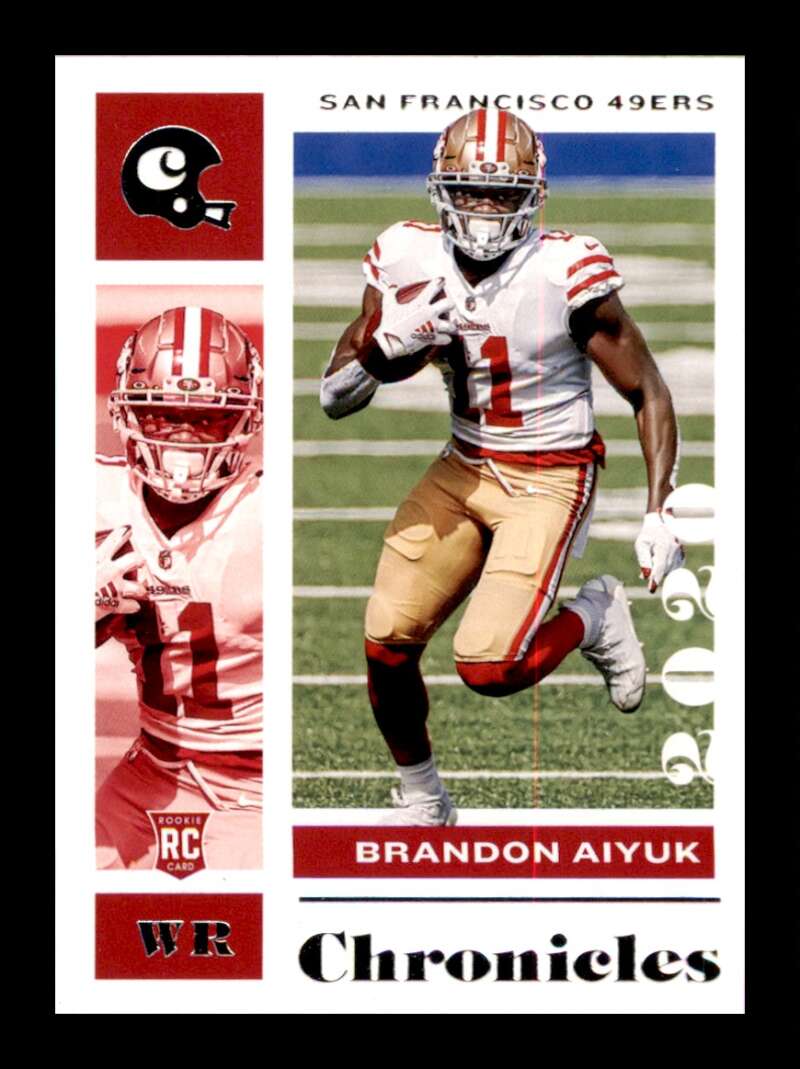 Load image into Gallery viewer, 2020 Panini Chronicles Brandon Aiyuk #86 Rookie RC San Francisco 49ers Image 1
