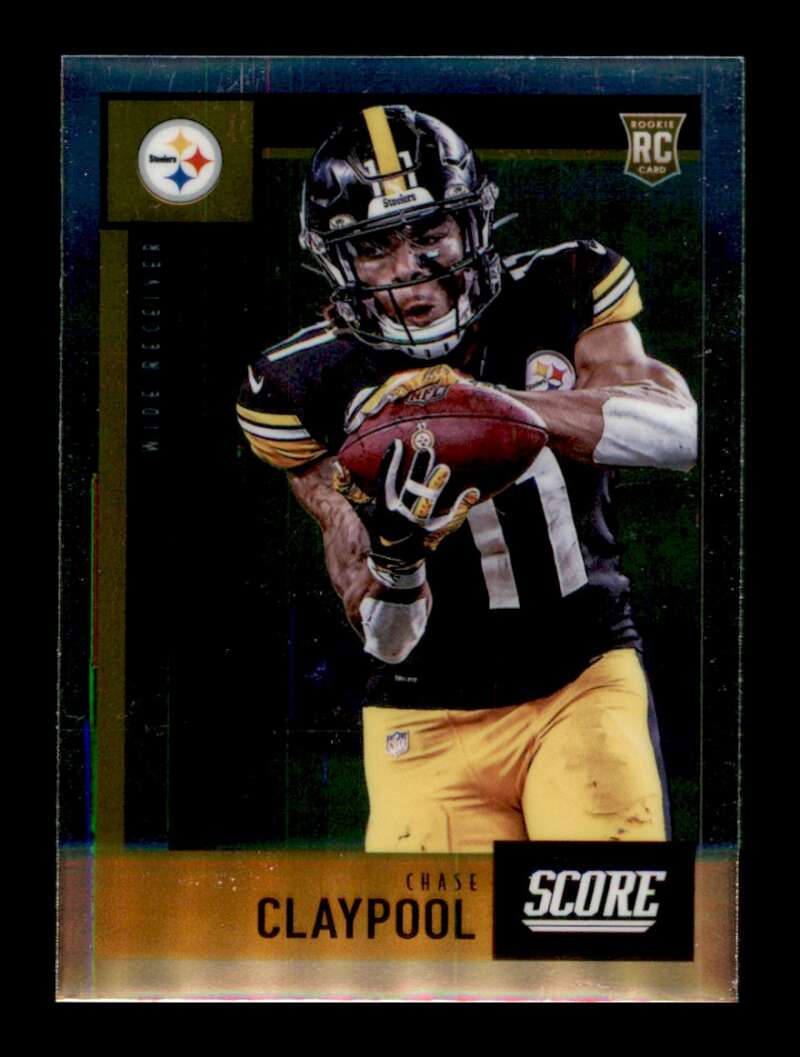 Load image into Gallery viewer, 2020 Panini Chronicles Score Update Chase Claypool #453 Rookie RC Steelers  Image 1
