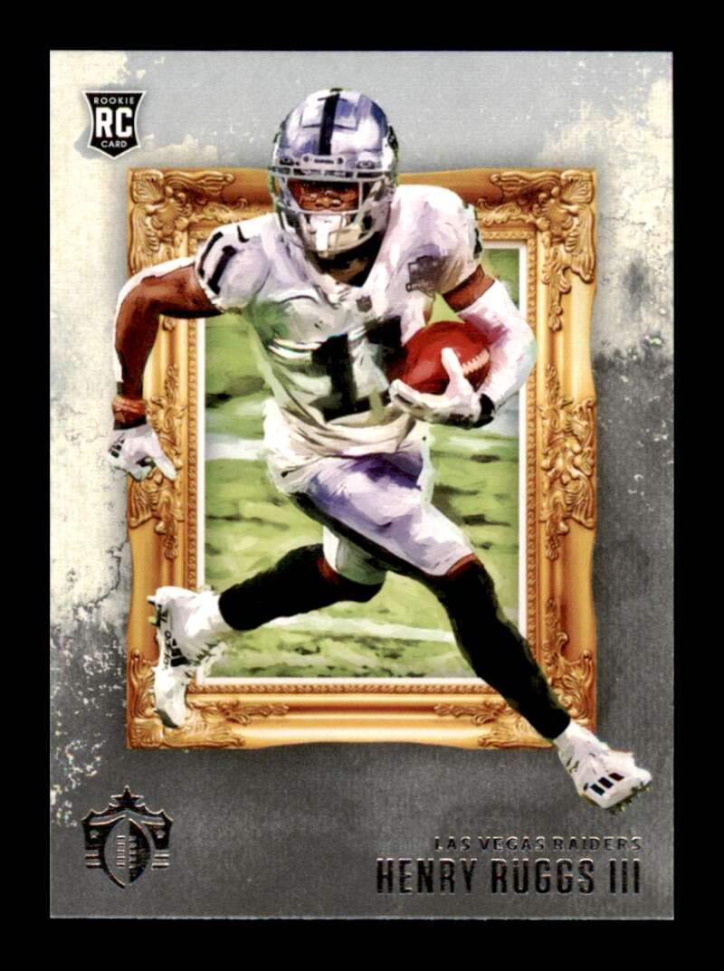 Load image into Gallery viewer, 2020 Panini Chronicles Gridiron Kings Henry Ruggs III #GK-16 Rookie RC Raiders Image 1
