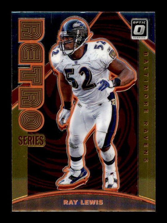 2020 Donruss Optic Retro Series Ray Lewis 