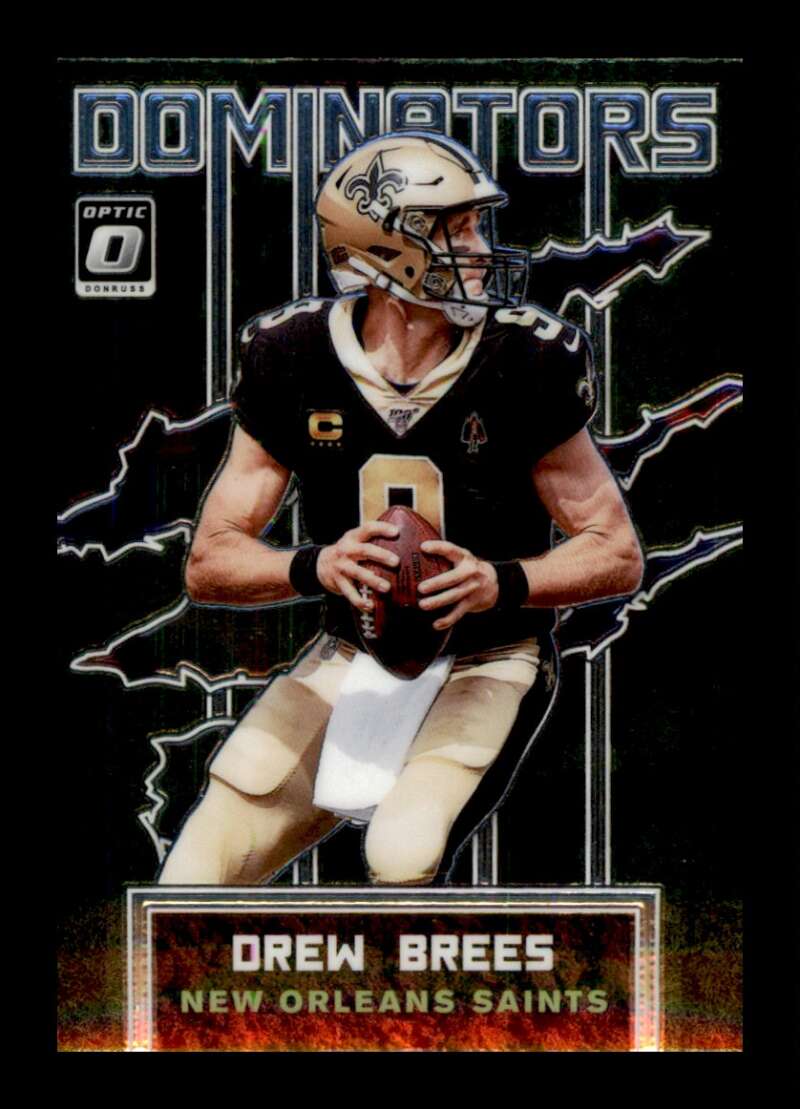 Load image into Gallery viewer, 2020 Donruss Optic Dominators Drew Brees #DM-DB New Orleans Saints Image 1
