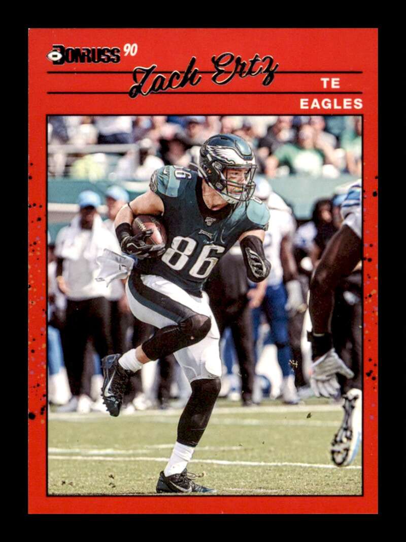 Load image into Gallery viewer, 2020 Donruss Retro 1990 Zach Ertz #R90-ZE Philadelphia Eagles Image 1
