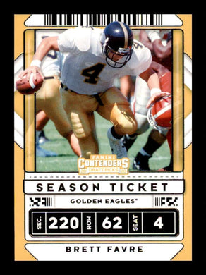 2020 Panini Contenders Draft Brett Favre 