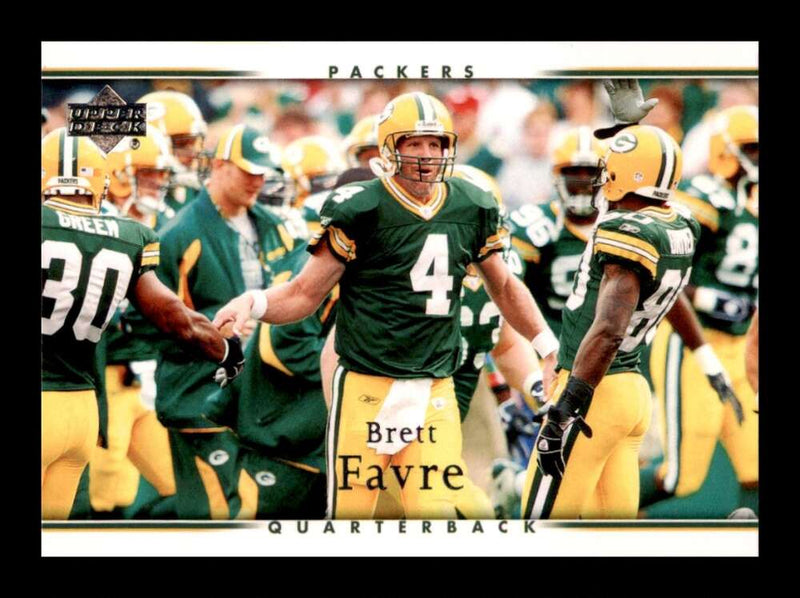 Load image into Gallery viewer, 2007 Upper Deck Brett Favre #68 Green Bay Packers Image 1
