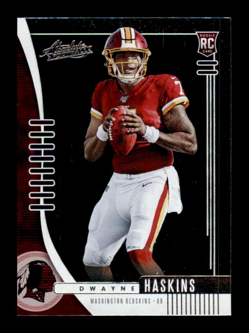 Load image into Gallery viewer, 2019 Panini Absolute Dwayne Haskins #116 Rookie RC Washington Redskins Image 1
