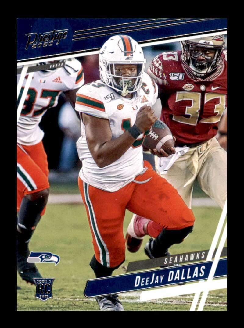 Load image into Gallery viewer, 2020 Panini Prestige DeeJay Dallas #232 Rookie RC Seattle Seahawks Image 1
