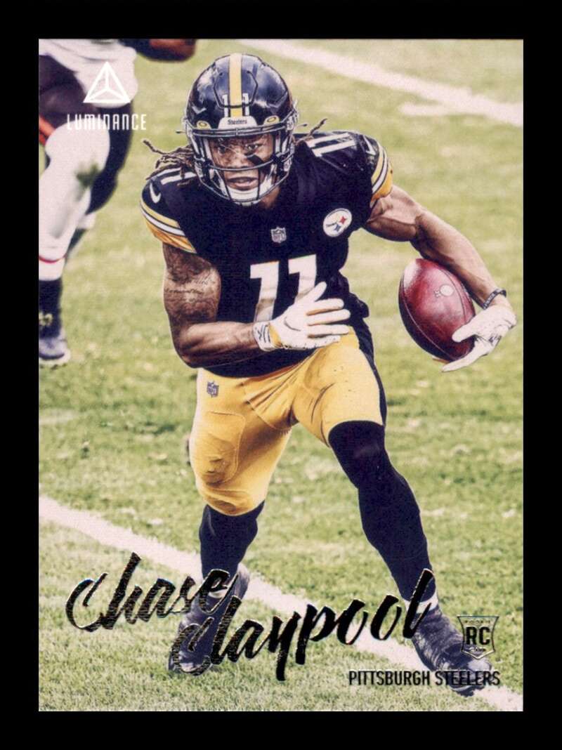 Load image into Gallery viewer, 2020 Panini Chronicles Luminance Chase Claypool #222 Rookie RC Steelers Image 1
