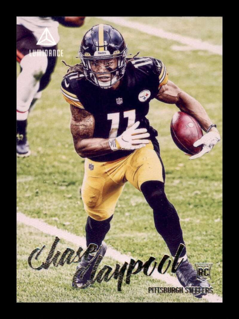 Load image into Gallery viewer, 2020 Panini Chronicles Luminance Chase Claypool #222 Rookie RC Steelers Image 1
