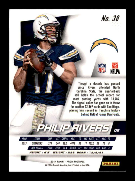 2014 Panini Prizm Philip Rivers 