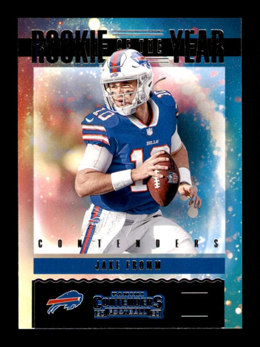 2020 Panini Contenders Rookie of the Year Jake Fromm