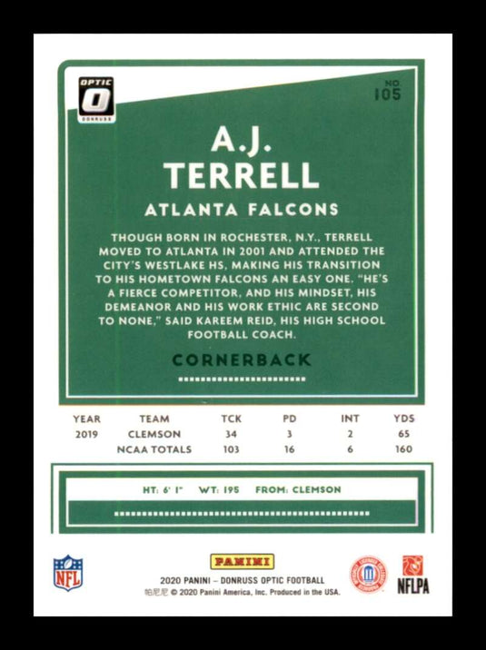 2020 Donruss Optic Terrell Davis 