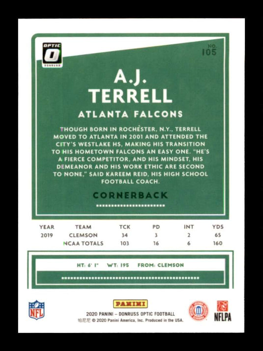 2020 Donruss Optic Terrell Davis 