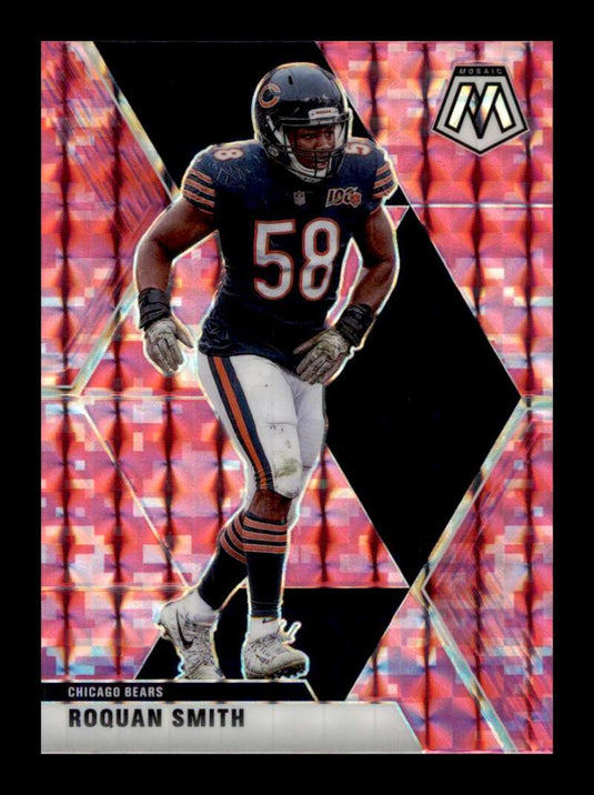 2020 Panini Mosaic Pink Camo Prizm Roquan Smith