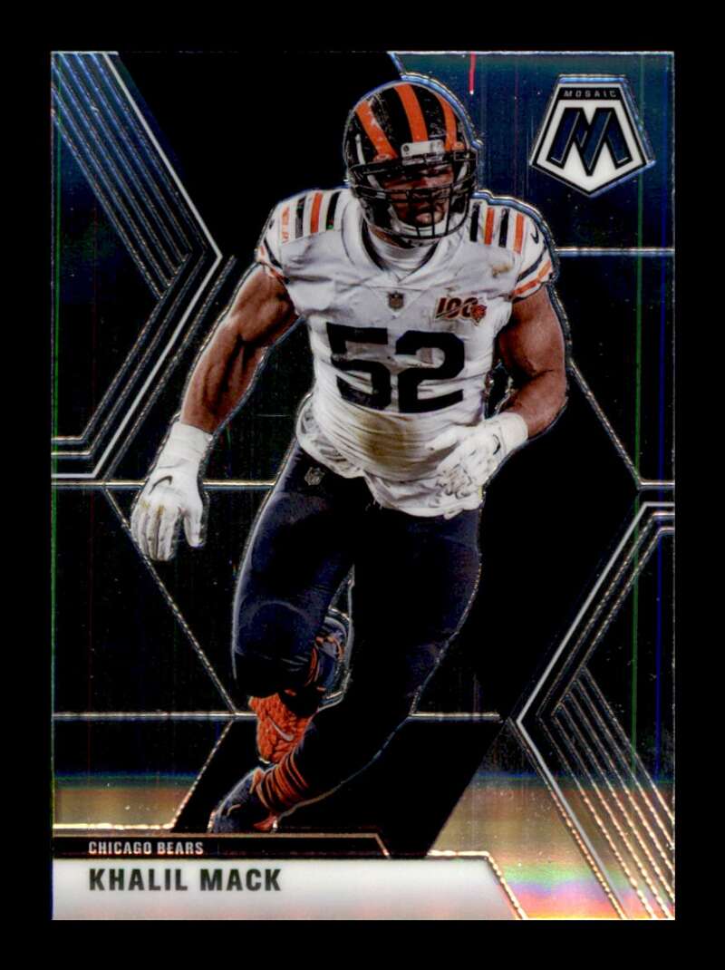 Load image into Gallery viewer, 2020 Panini Mosaic Khalil Mack #40 Chicago Bears Image 1
