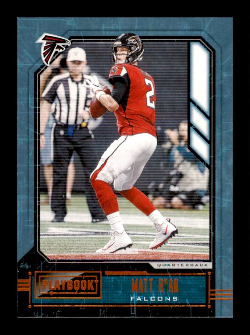 Load image into Gallery viewer, 2020 Panini Playbook Orange Matt Ryan #77 Atlanta Falcons Image 1
