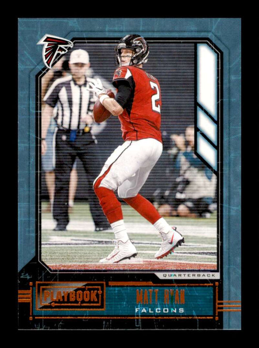 2020 Panini Playbook Orange Matt Ryan 