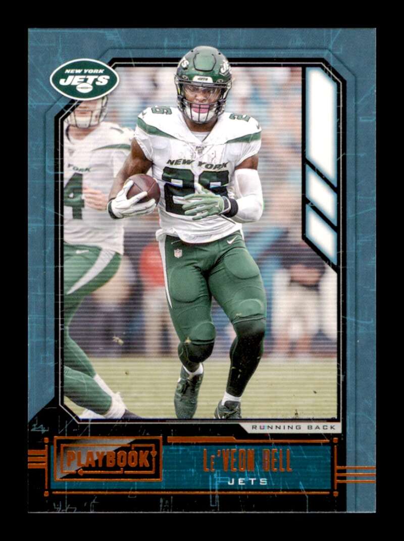 Load image into Gallery viewer, 2020 Panini Playbook Orange Le&#39;Veon Bell #38 New York Jets Image 1
