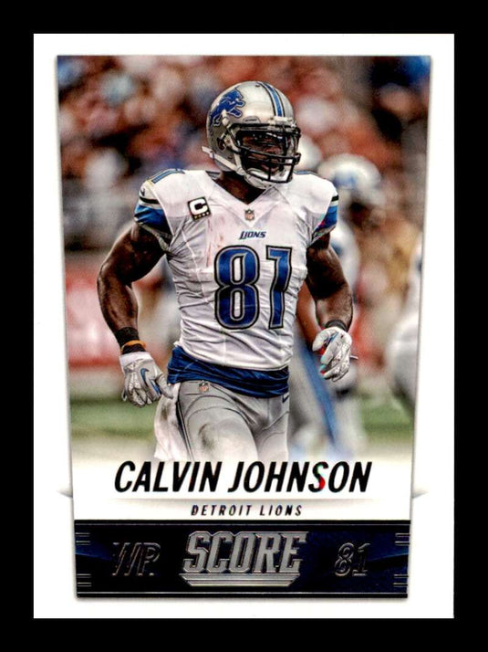 2014 Score Calvin Johnson 