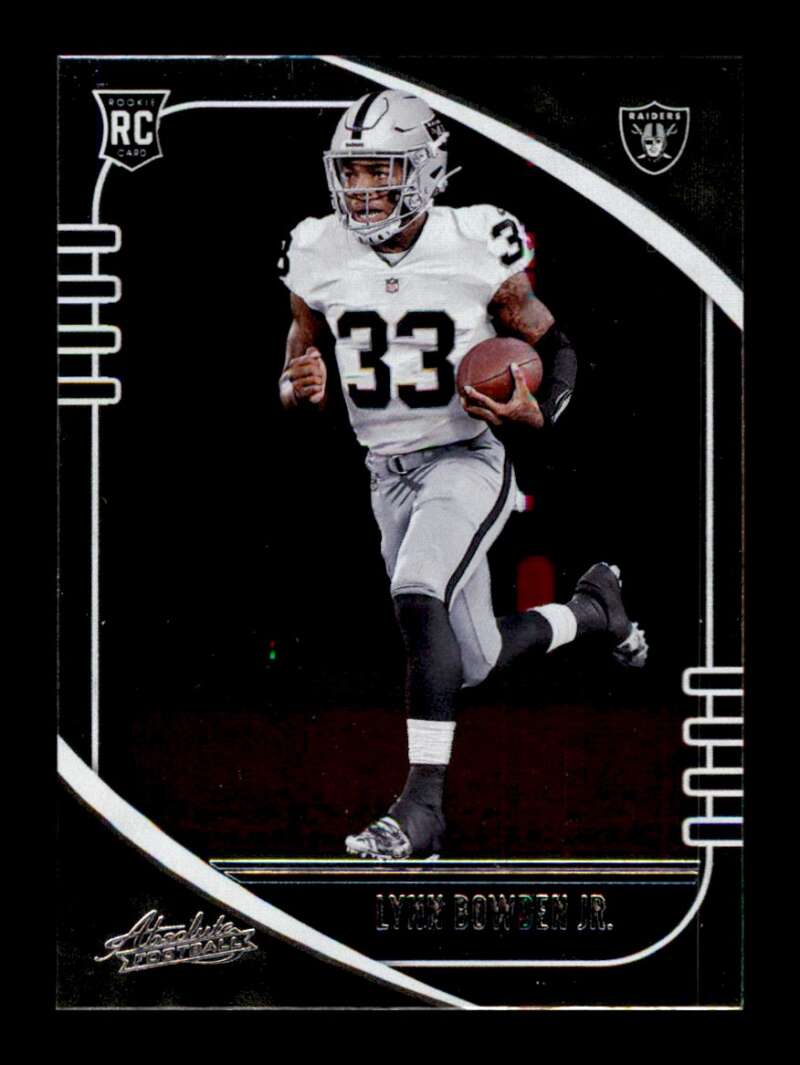 Load image into Gallery viewer, 2020 Panini Absolute Lynn Bowden Jr. #178 Rookie RC Las Vegas Raiders Image 1
