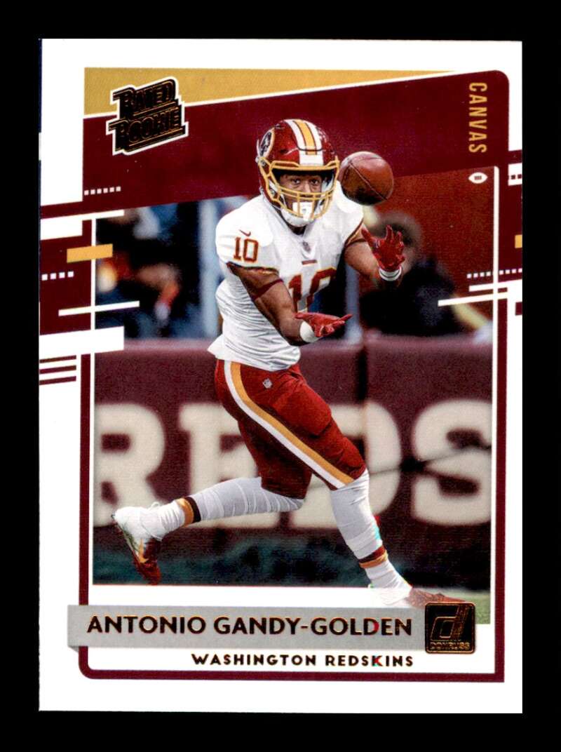 Load image into Gallery viewer, 2020 Donruss Canvas Antonio Gandy-Golden #334 Rookie RC Washington Redskins Image 1
