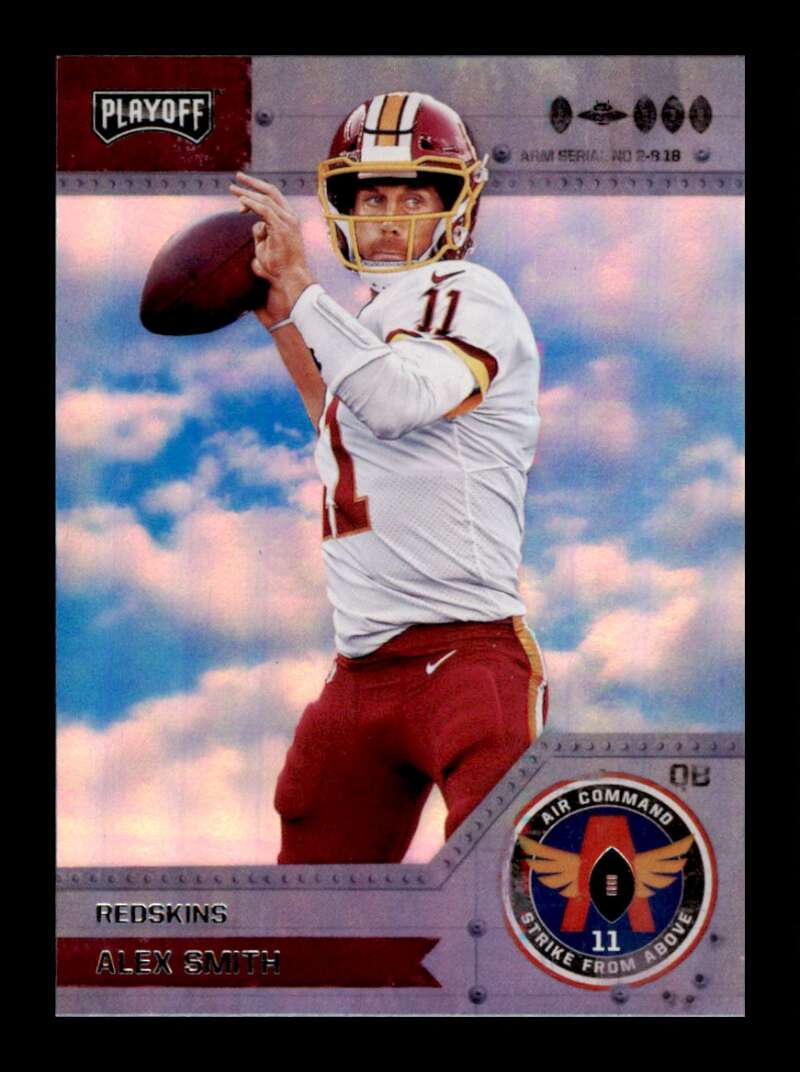 Load image into Gallery viewer, 2018 Panini Playoff Air Command Alex Smith #11 Washington Redskins Image 1
