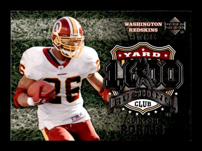 Load image into Gallery viewer, 2006 Upper Deck 1000 Yard Rushing Club Clinton Portis #1KR-CP Redskins Image 1
