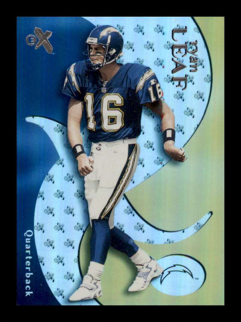 Load image into Gallery viewer, 2000 Fleer E-X Ryan Leaf #72 San Diego Chargers Image 1
